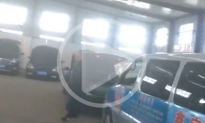 忙碌的阜新華寅偉業(yè)汽車改氣車間 忙碌的阜新華寅偉業(yè)汽車改氣車間